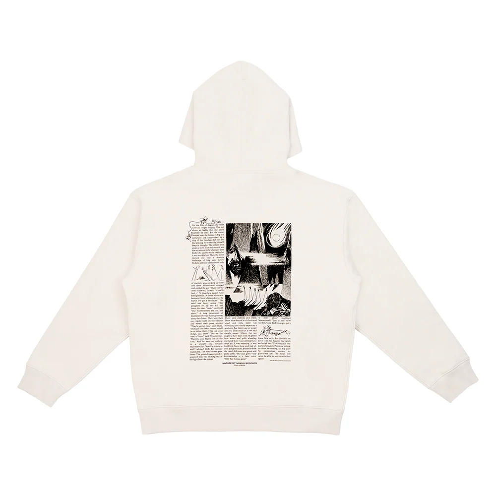 Moomin Comet Hoodie Beige - Image 4
