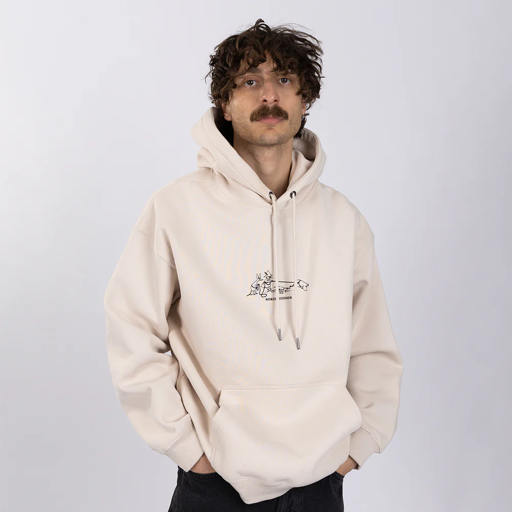 Moomin Comet Hoodie Beige - Image 9