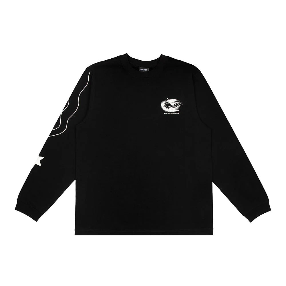 Moomin Comet Longsleeve Black - Image 3