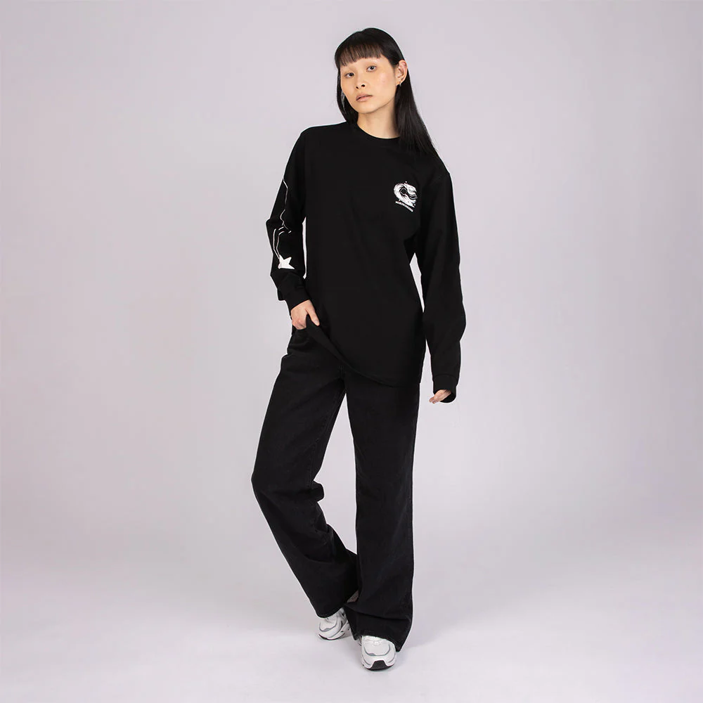 Moomin Comet Longsleeve Black - Image 5