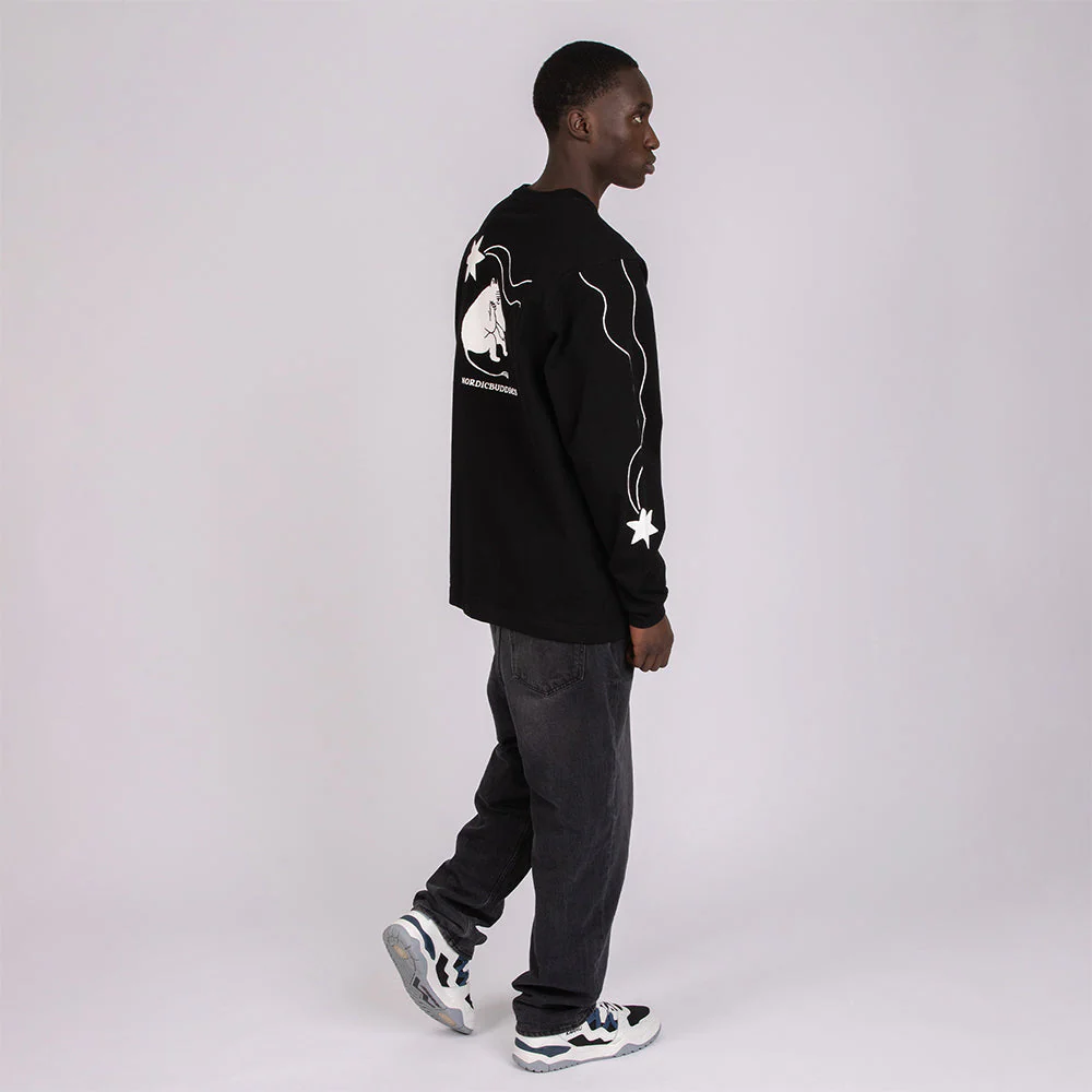 Moomin Comet Longsleeve Black - Image 6