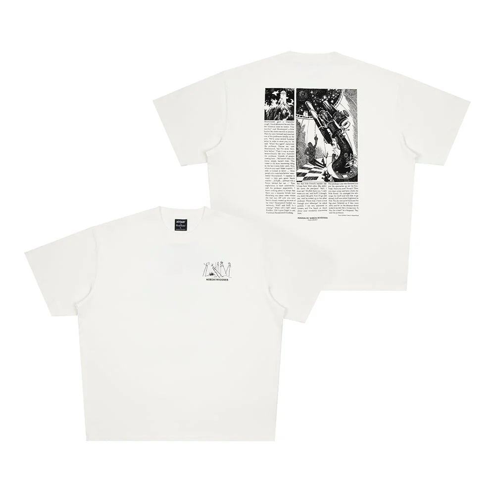 Moomin Comet Stilts T-shirt Unisex White - Image 2
