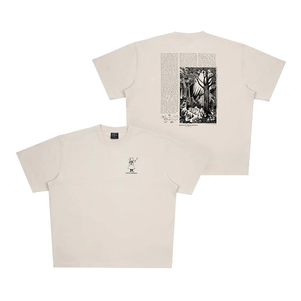Moomin Comet T-shirt Unisex Beige - Image 2