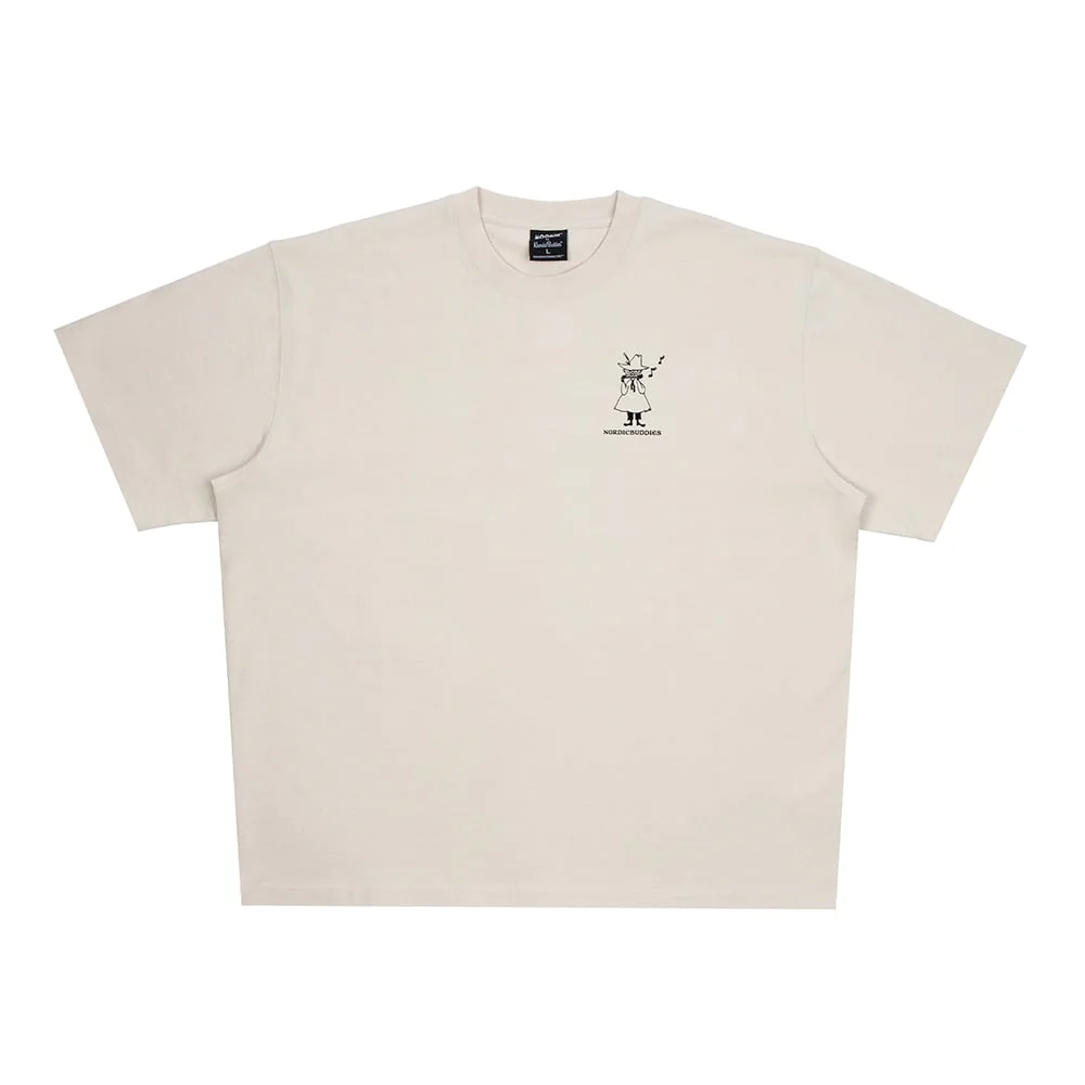 Moomin Comet T-shirt Unisex Beige - Image 3