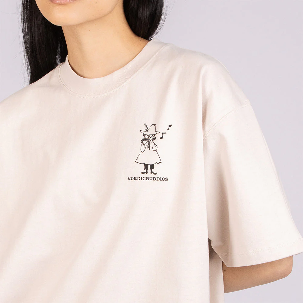 Moomin Comet T-shirt Unisex Beige - Image 5