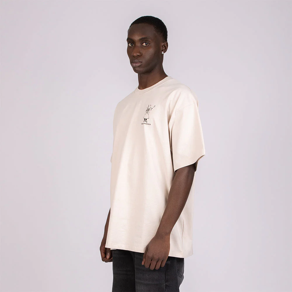 Moomin Comet T-shirt Unisex Beige - Image 6
