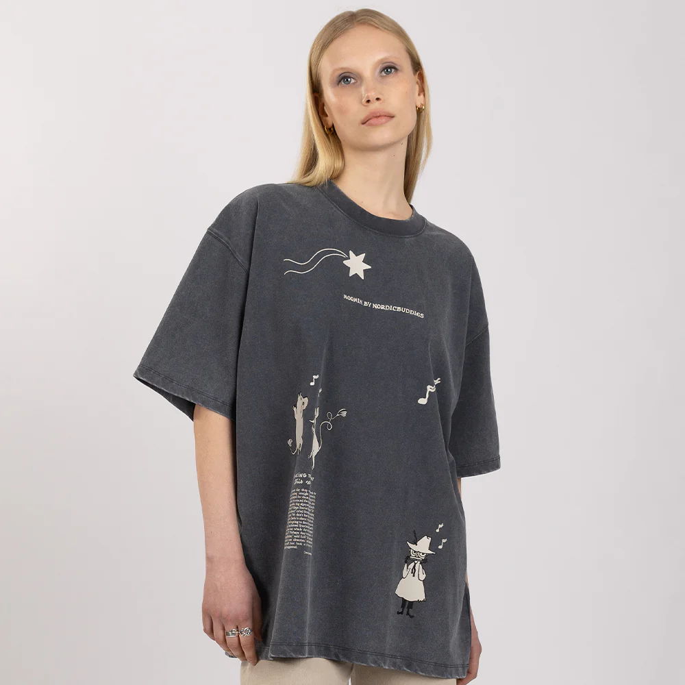 Moomin Comet T-shirt Unisex Blue