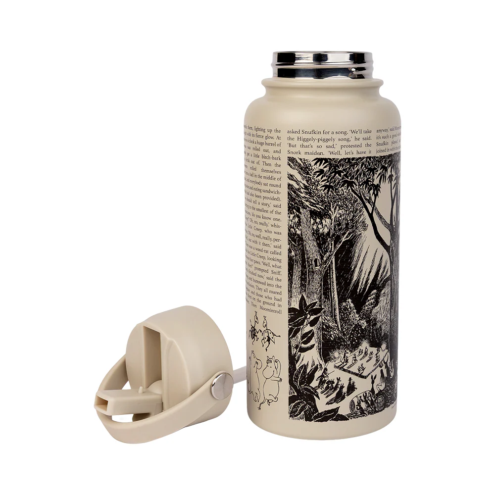 Moomin Comet Thermal Bottle 1L Beige - Image 3