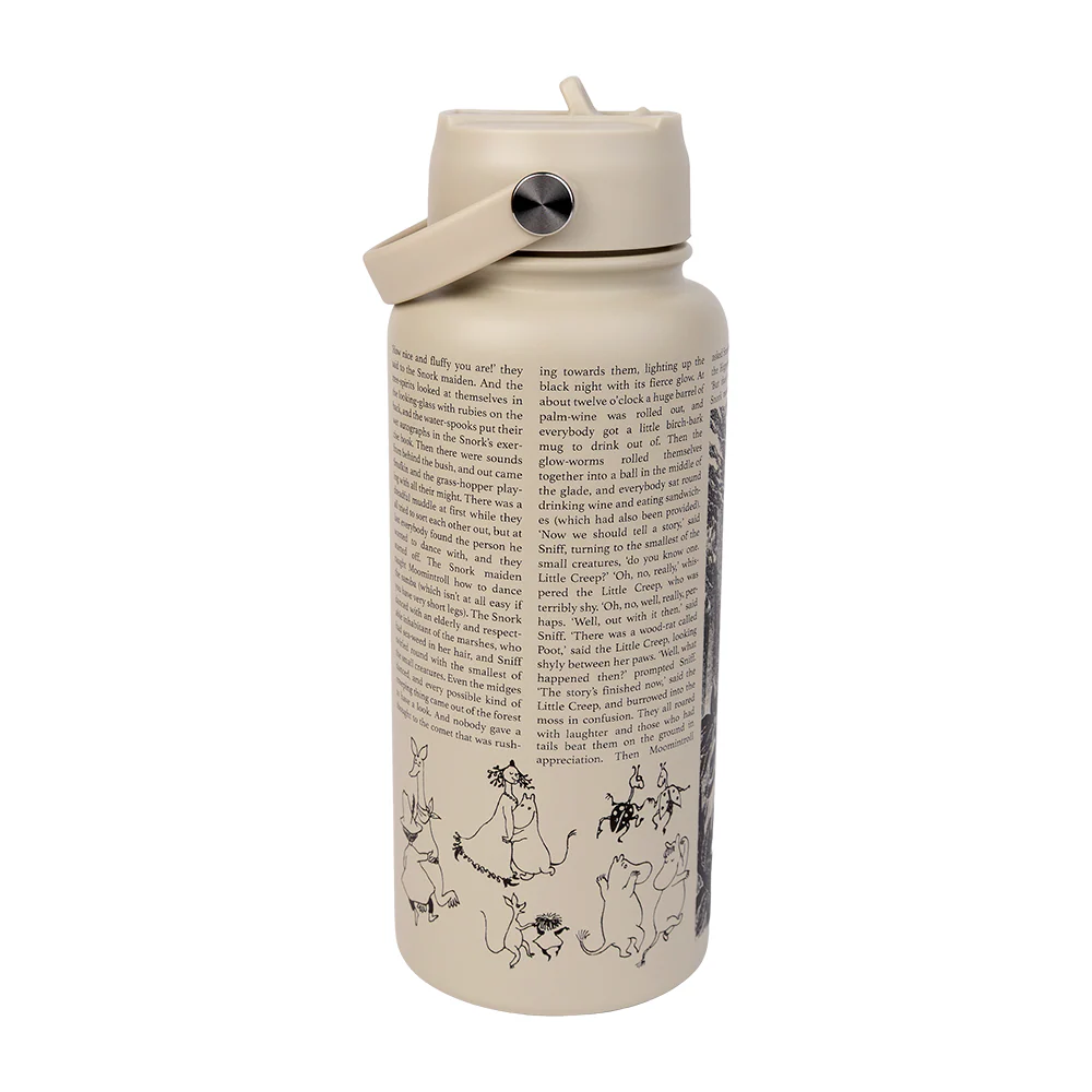 Moomin Comet Thermal Bottle 1L Beige - Image 4