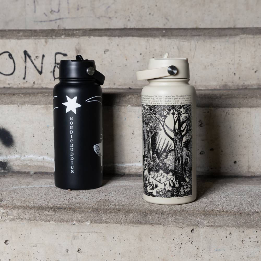 Moomin Comet Thermal Bottle 1L Beige - Image 8