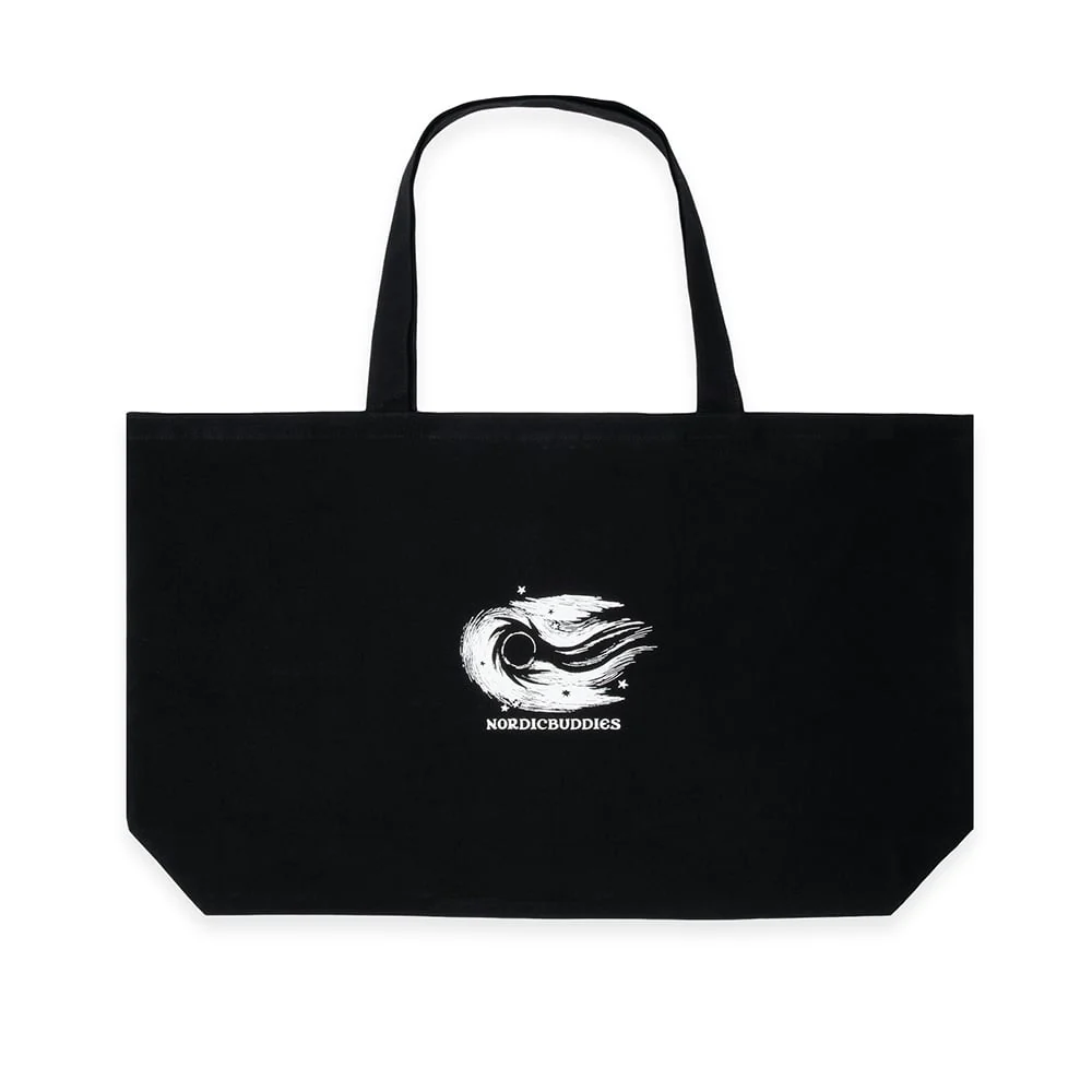 Moomin Comet Tote Bag XL Black - Image 3