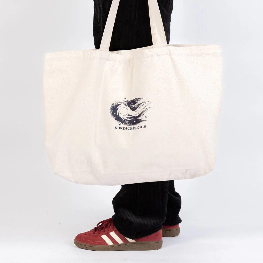 Moomin Comet Tote Bag XL White