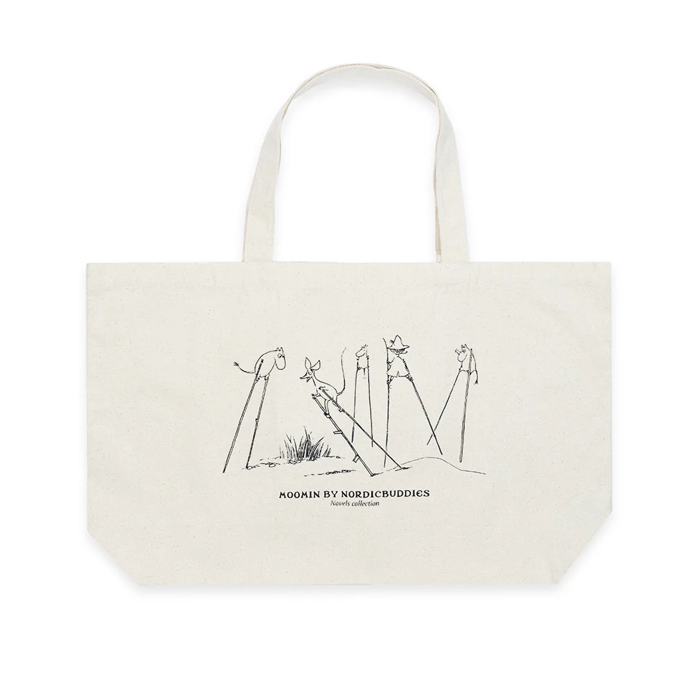 Moomin Comet Tote Bag XL White - Image 3