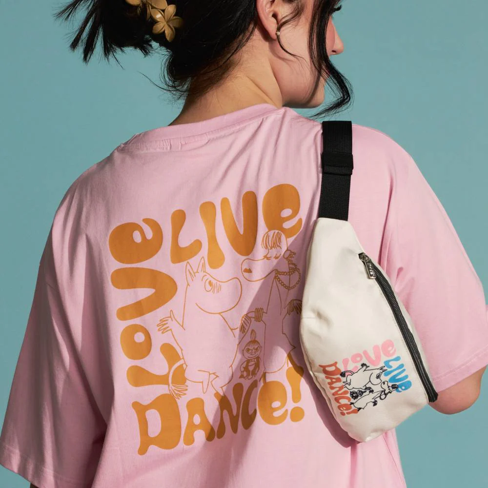 Moomin Dance Belt Bag & T-shirt Bundle