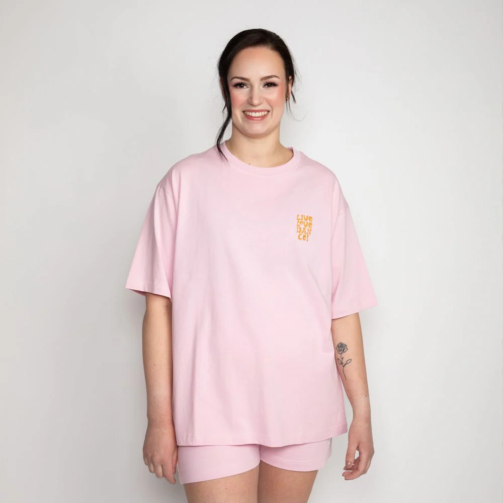 Moomin Dance T-Shirt Rose - Image 4