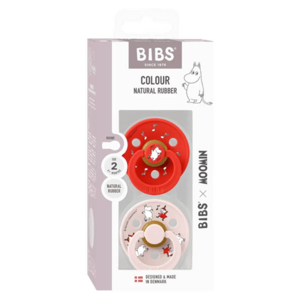 Moomin Dancing Pacifier 2-pack Pink/red - Image 6