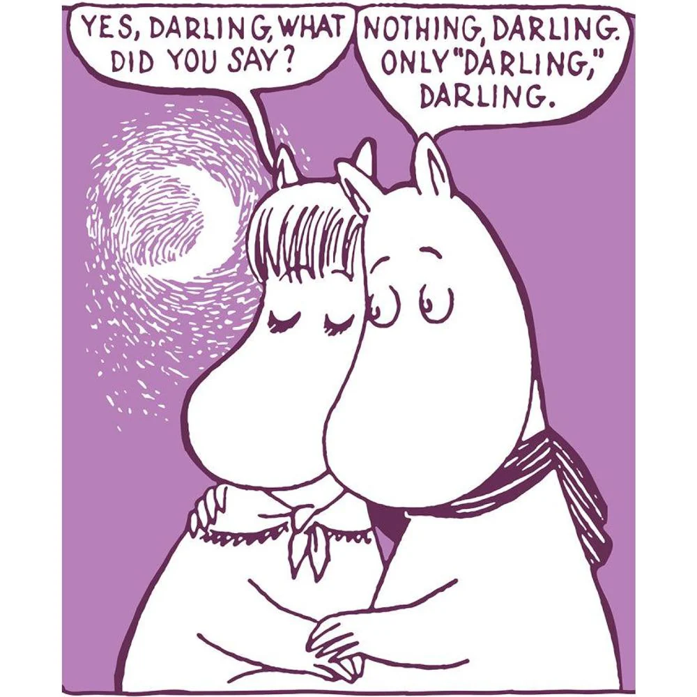 Moomin Darling Greeting Card