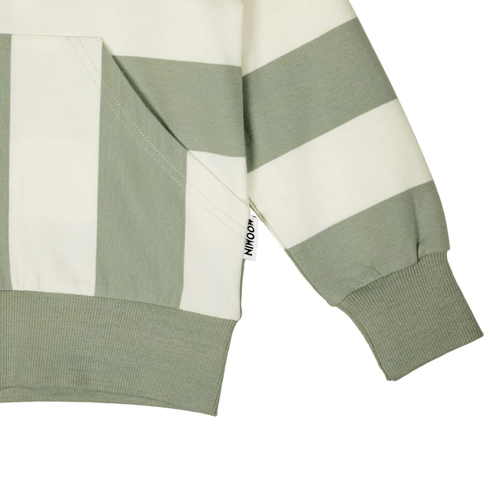 Moomin Day Off Hoodie Lightgreen - Image 2