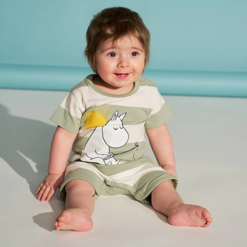 Moomin Day Off Playsuit Lightgreen