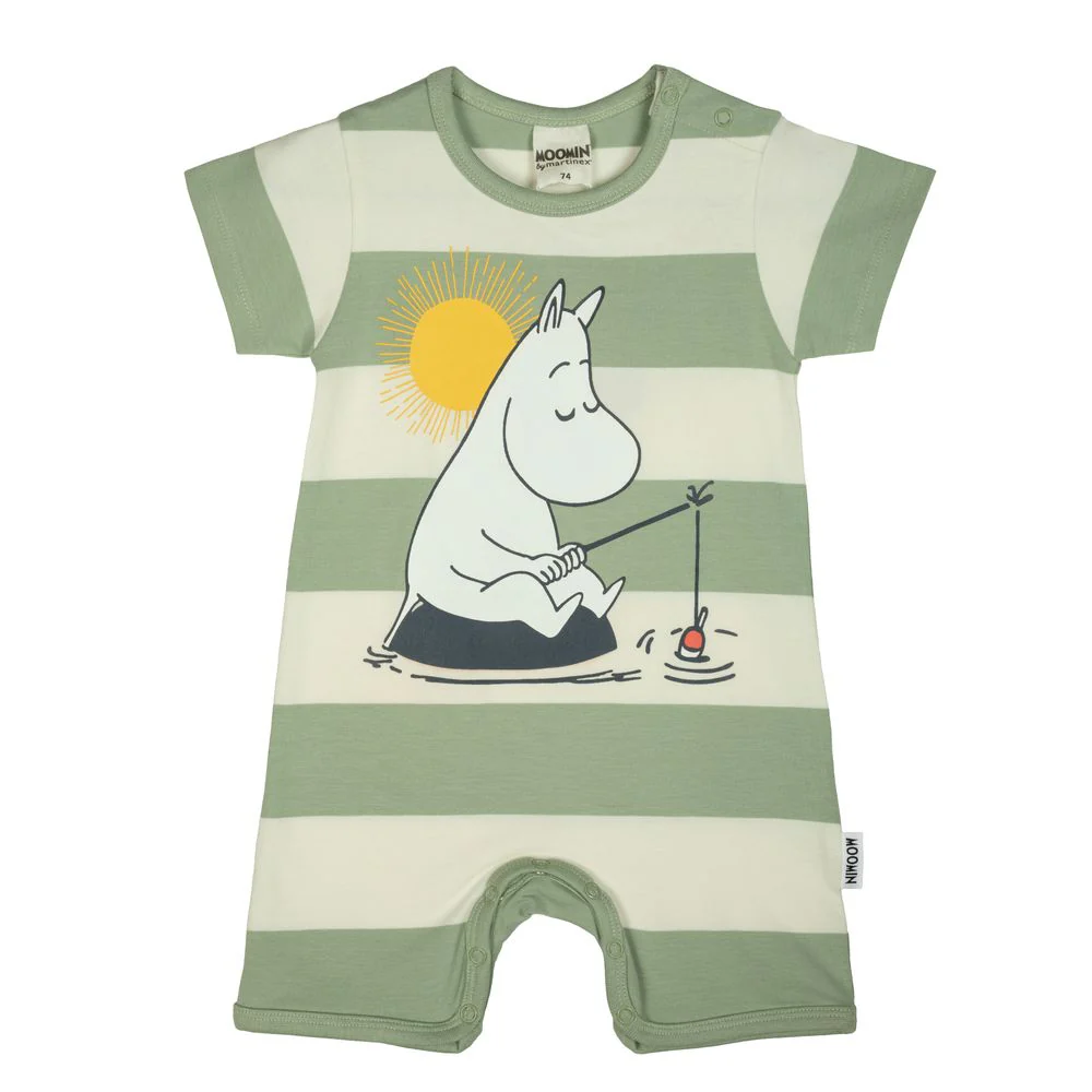 Moomin Day Off Playsuit Lightgreen - Image 2