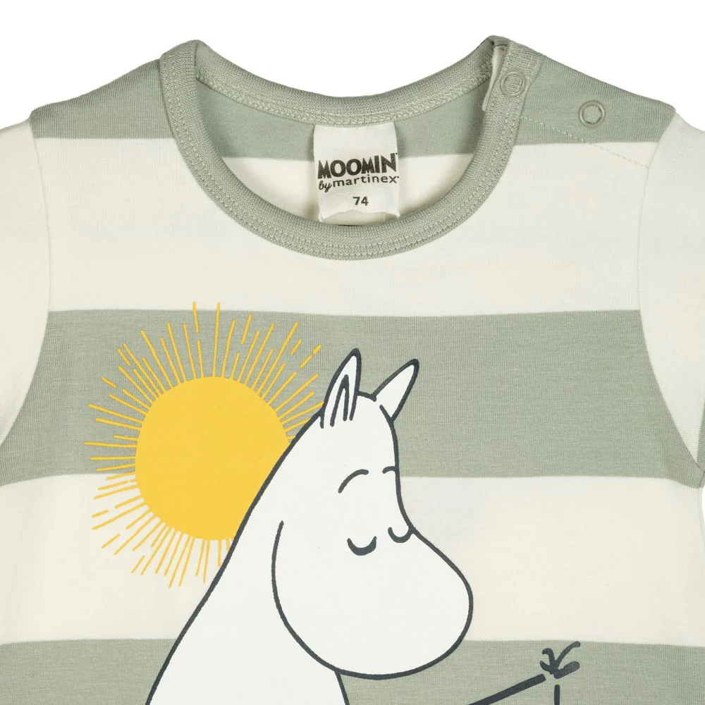 Moomin Day Off Playsuit Lightgreen - Image 3