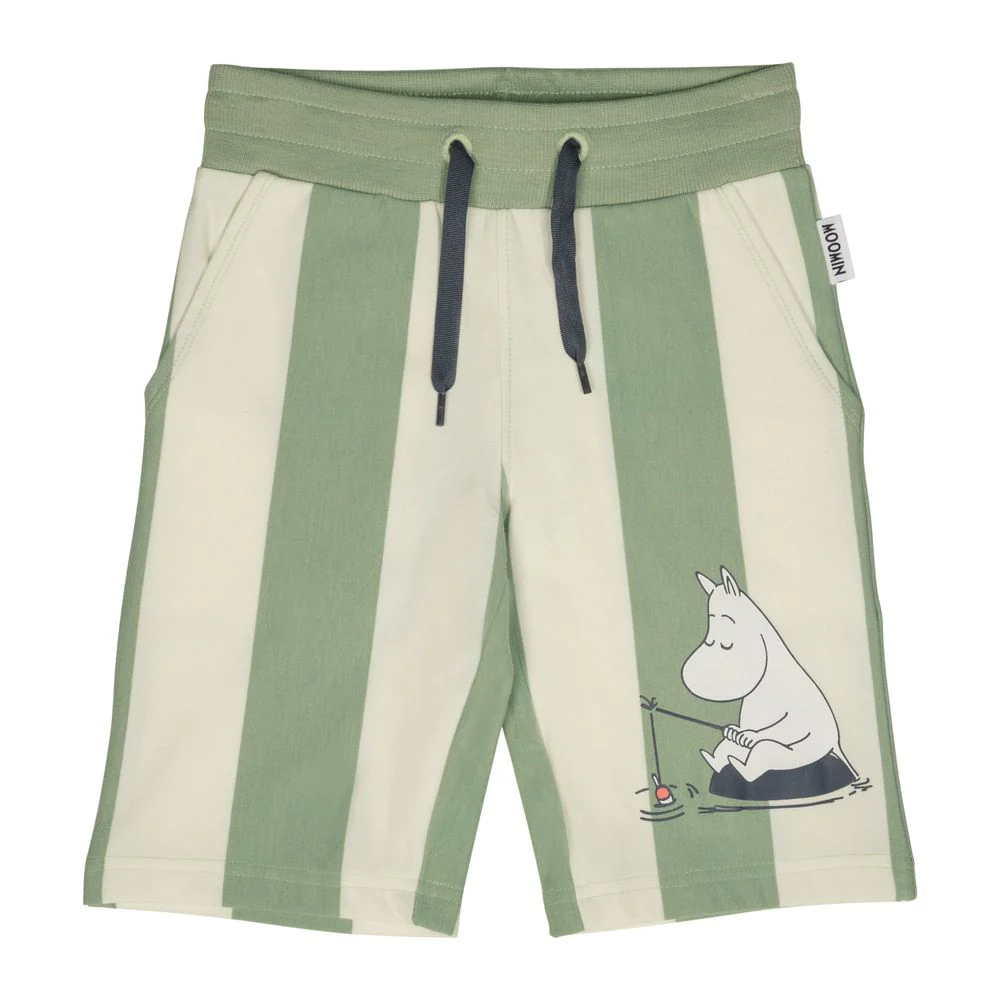 Moomin Day Off Shorts Lightgreen - Image 2