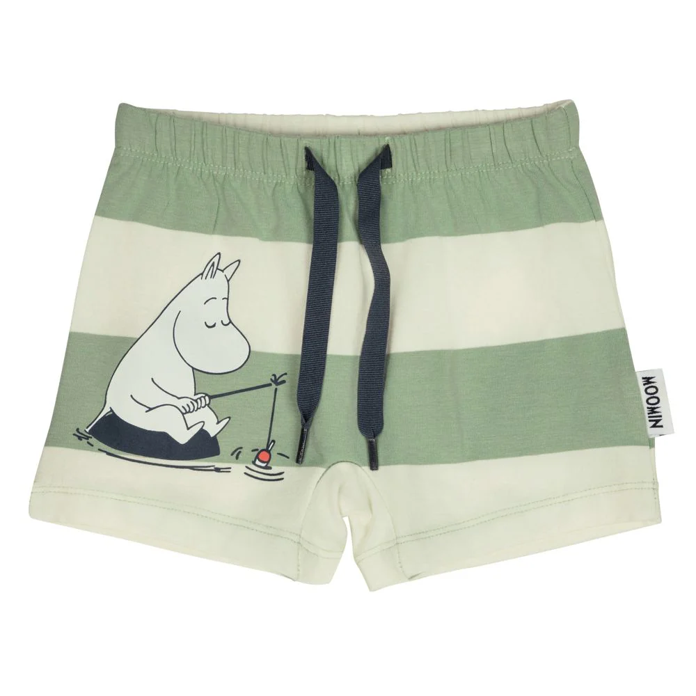 Moomin Day Off Shorts Set Lightgreen - Image 3