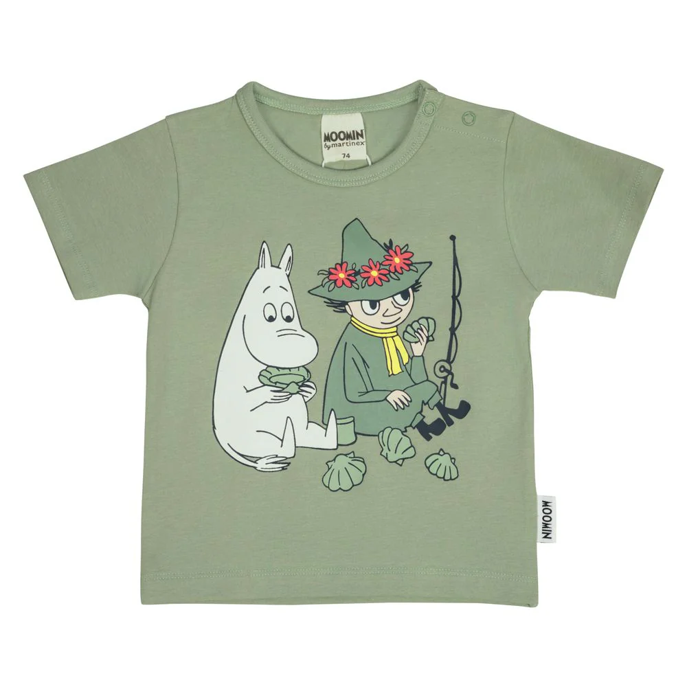 Moomin Day Off Shorts Set Lightgreen - Image 4