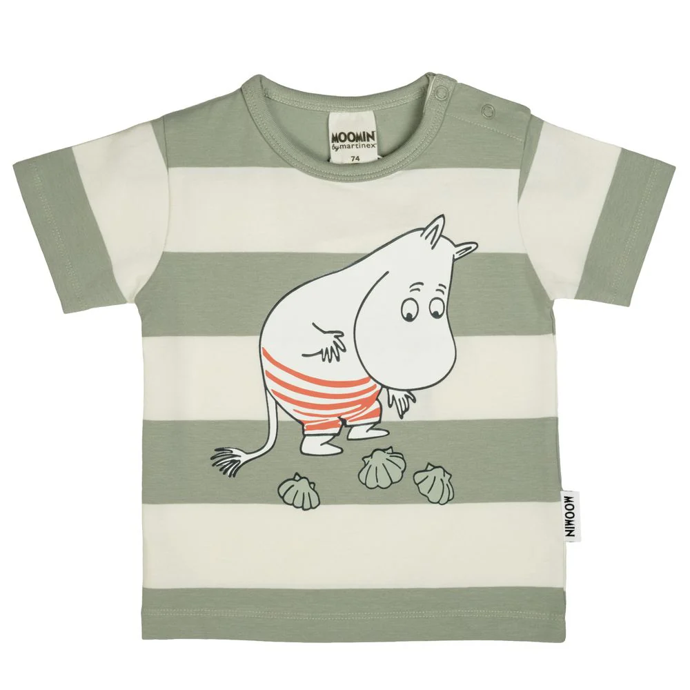 Moomin Day Off T-shirt Green