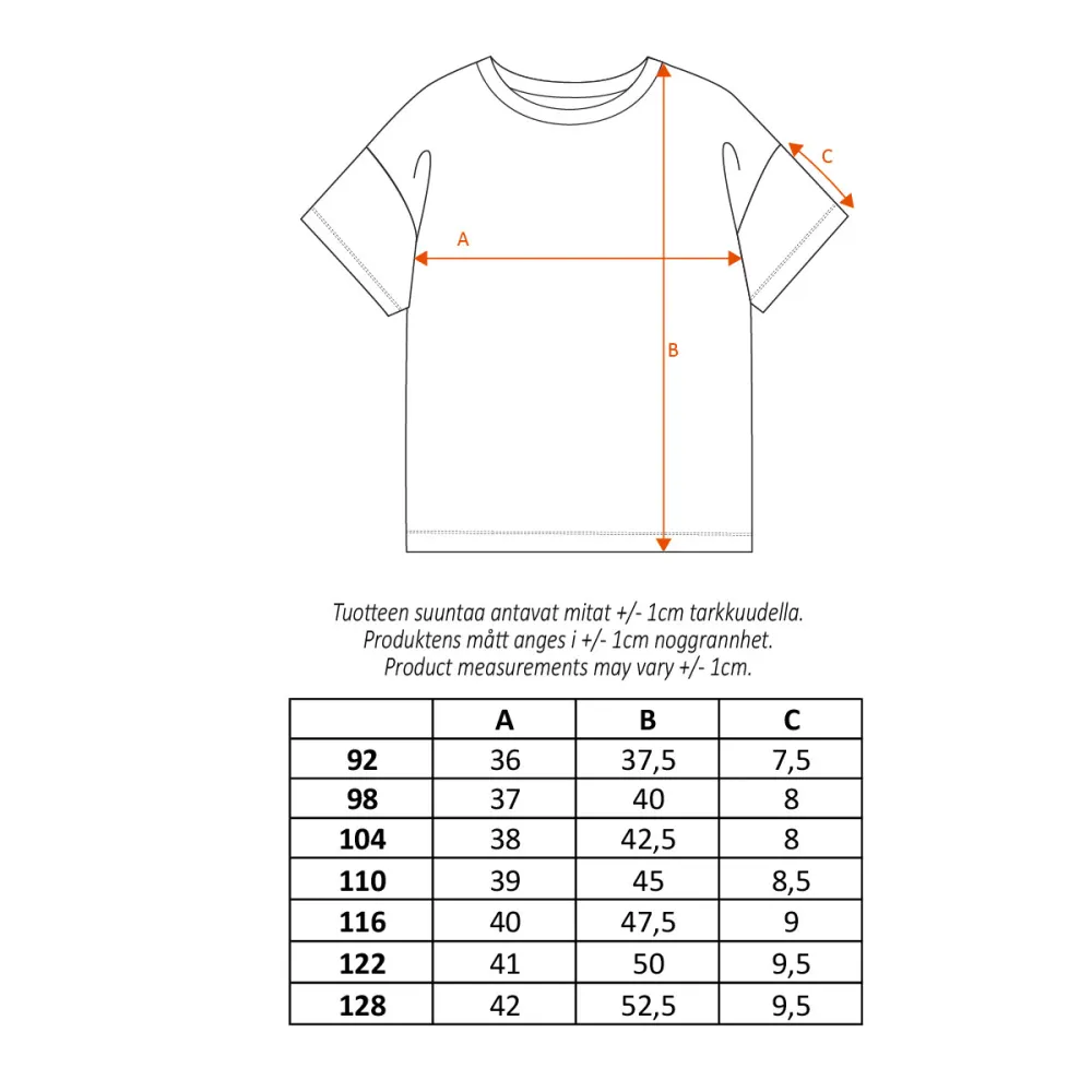 Moomin Shell Beach T-Shirt Red - Image 3