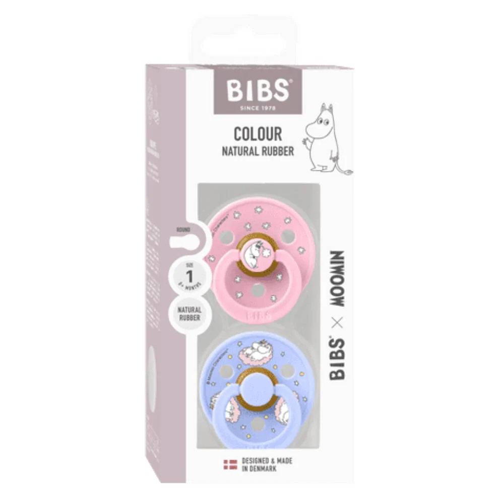 Moomin Dreaming Pacifier 2-pack Lightpink/blue - Image 5