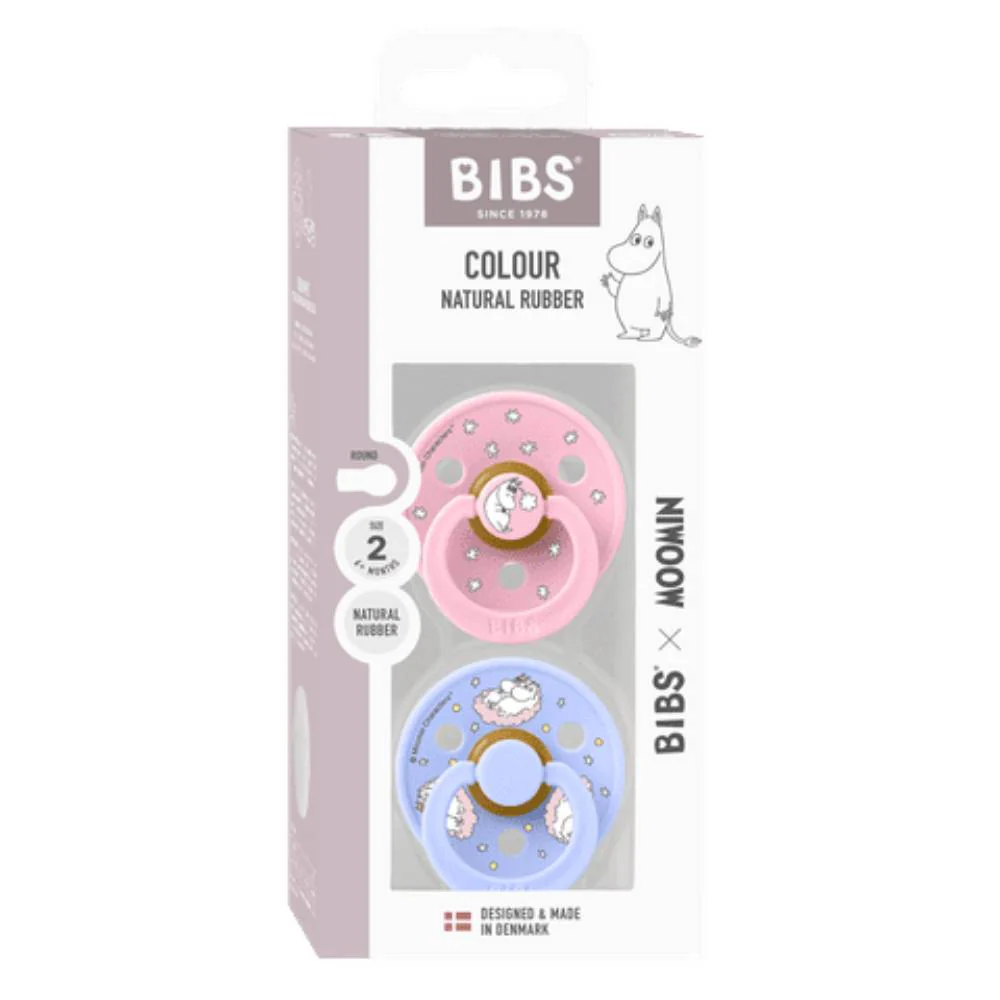 Moomin Dreaming Pacifier 2-pack Lightpink/blue - Image 6