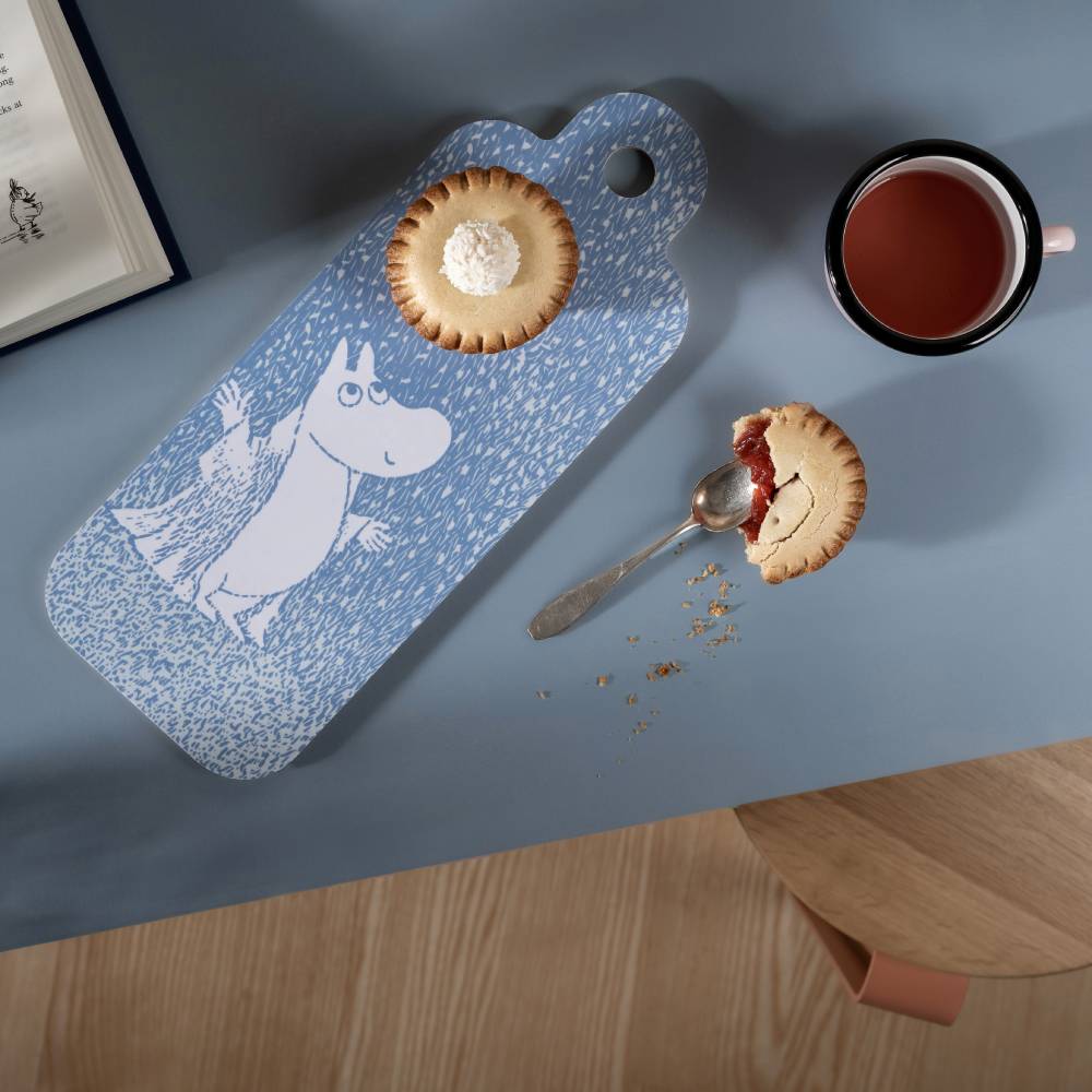 Moomin Dreamy Winter Chop & Serve Board 13x33cm - Image 5