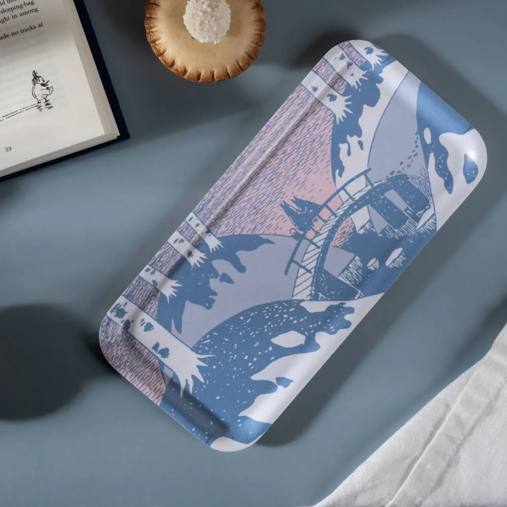 Moomin Dreamy Winter Tray 27x13cm
