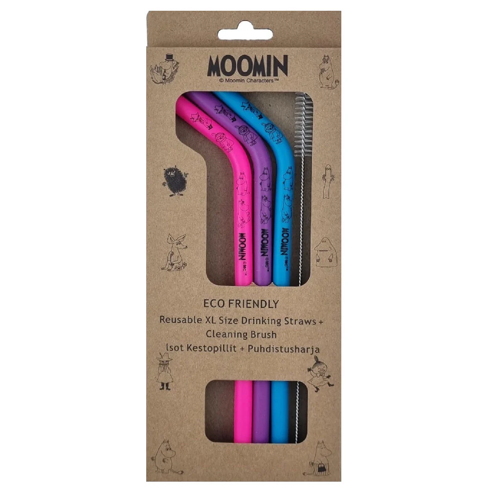 Moomin Drinking Straw 3-set XL - Image 2