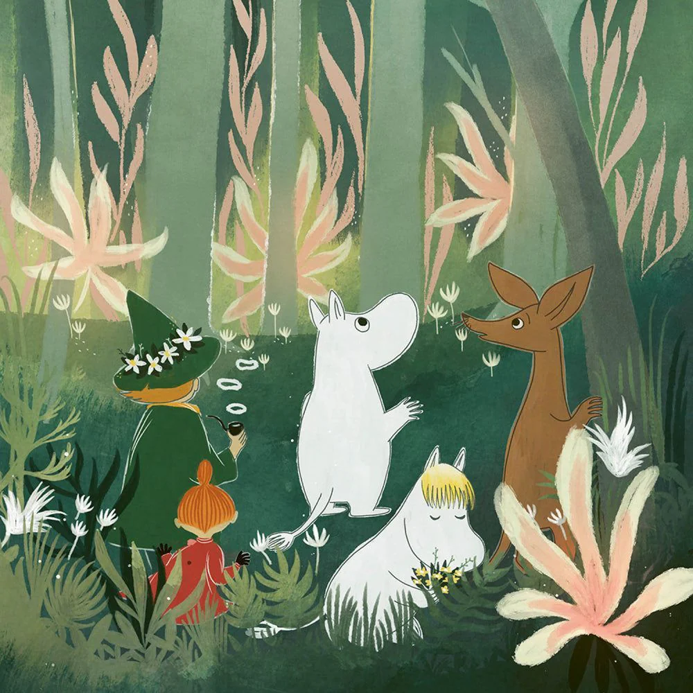 Moomin Enchanted Forest Greeting Card