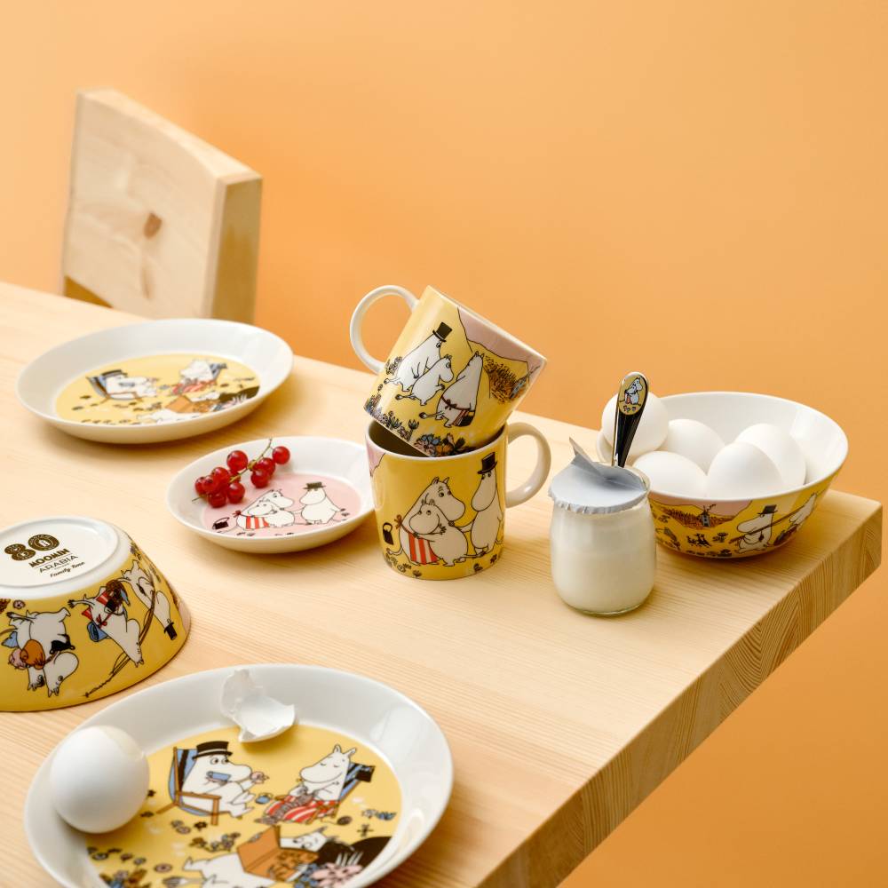 Moomin Family Time Plate 19cm - Image 3