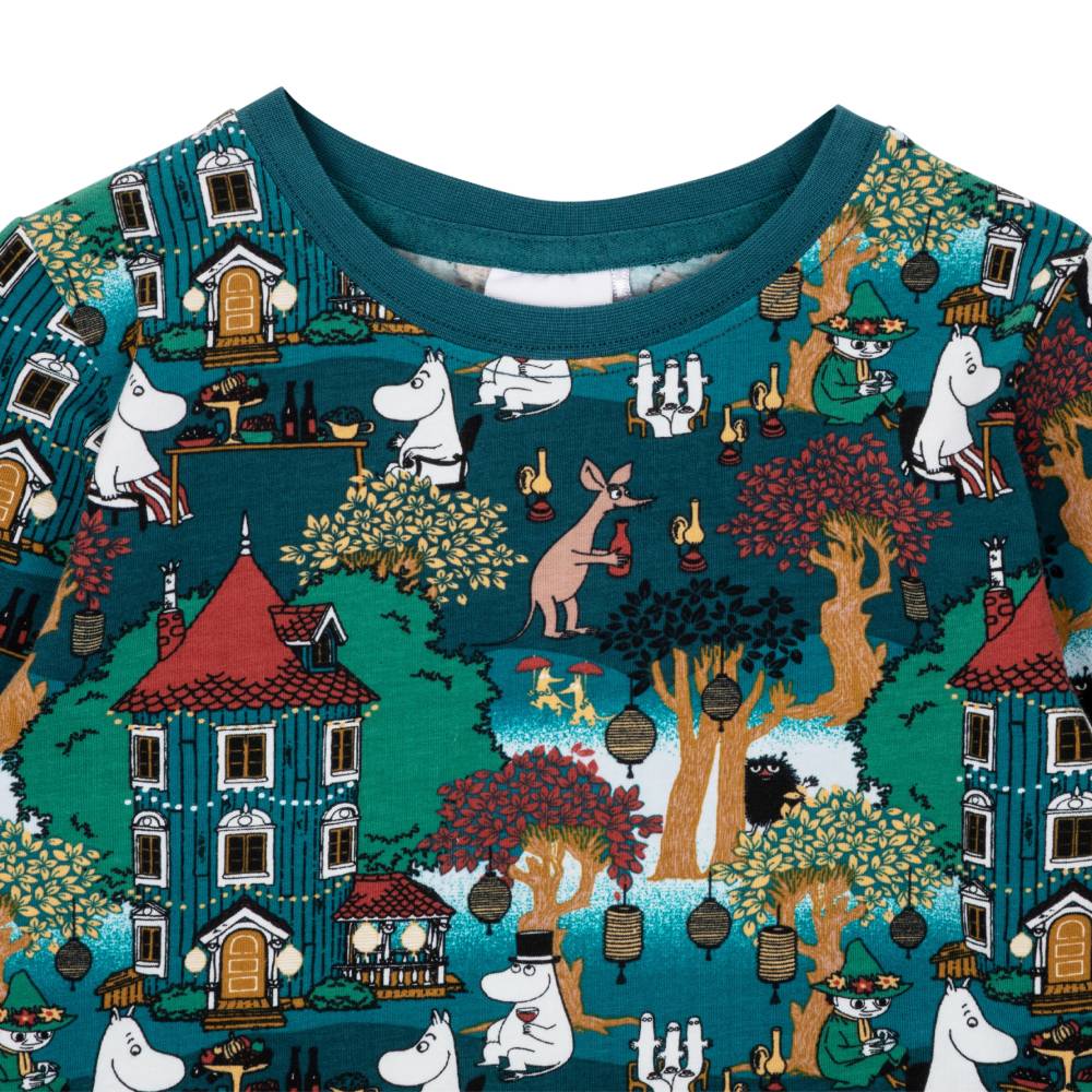 Moomin Festivity Shirt Blue - Image 3