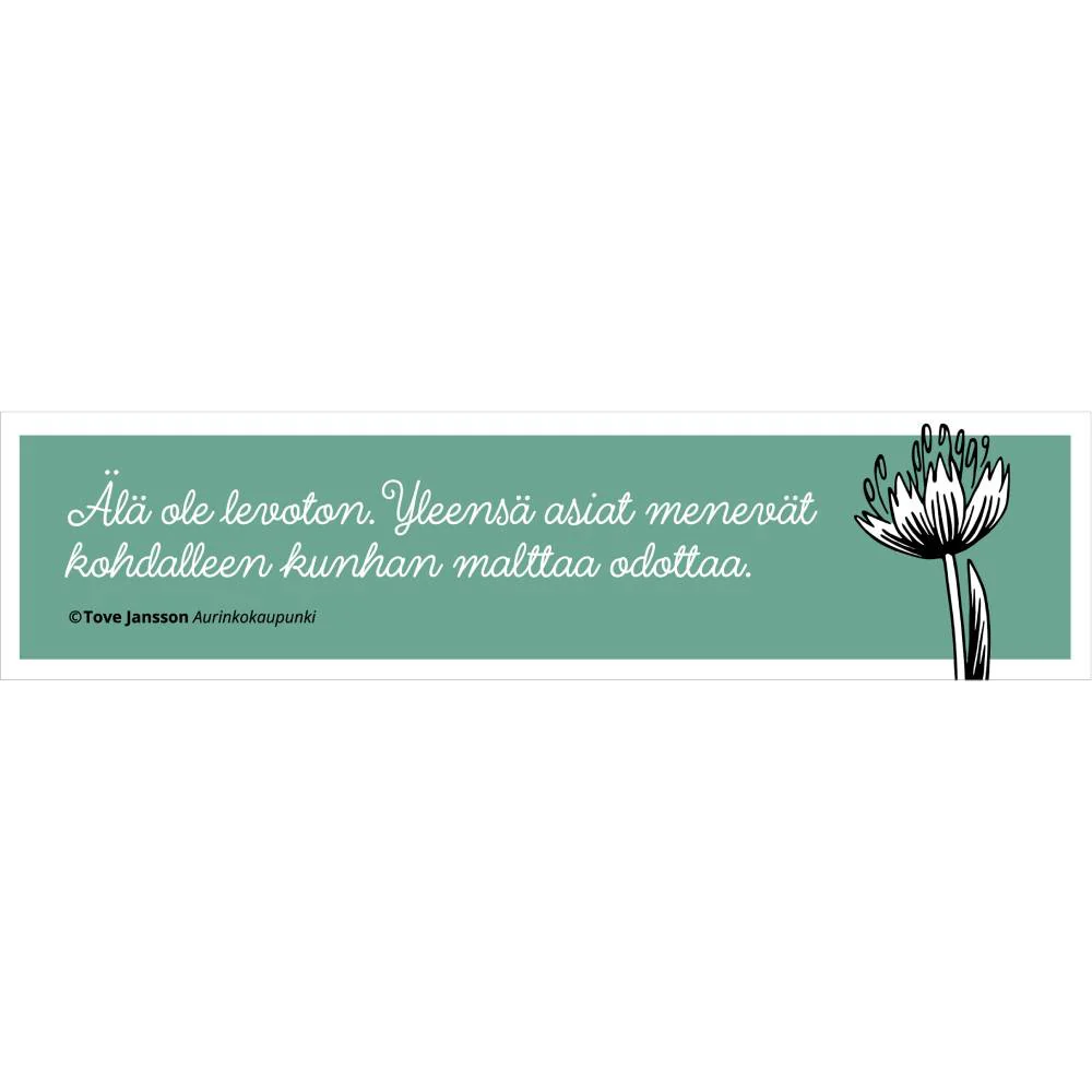 Moomin Fine Bookmark