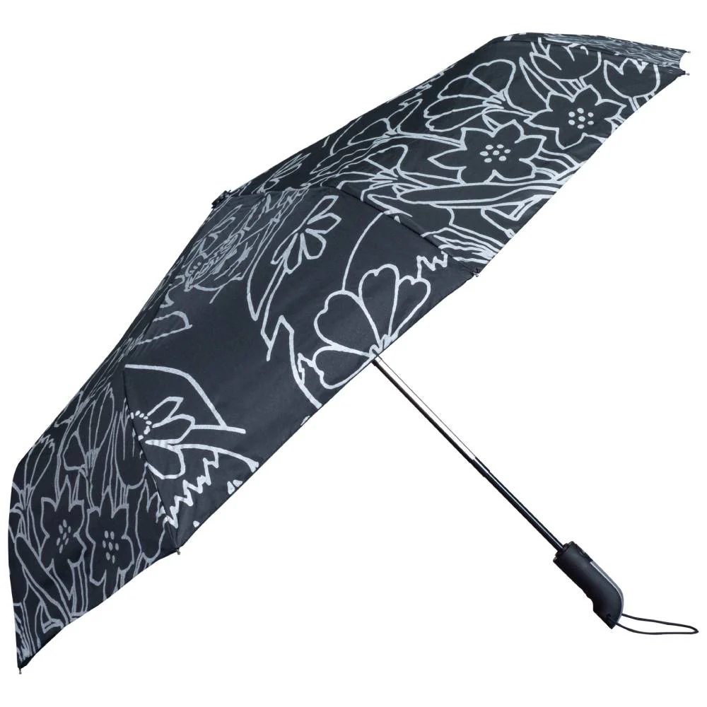 Moomin Fishing Reflecting Umbrella Black - Image 2