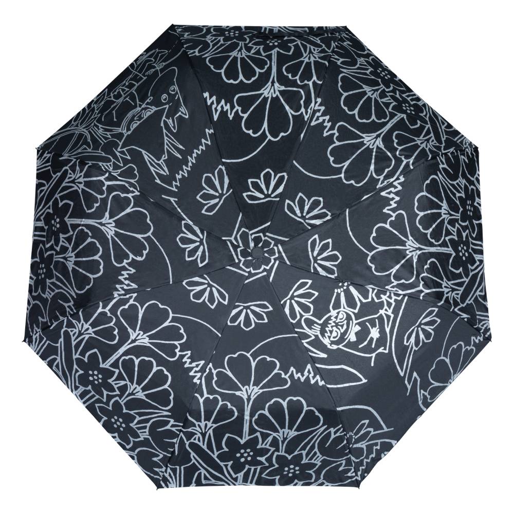Moomin Fishing Reflecting Umbrella Black - Image 4