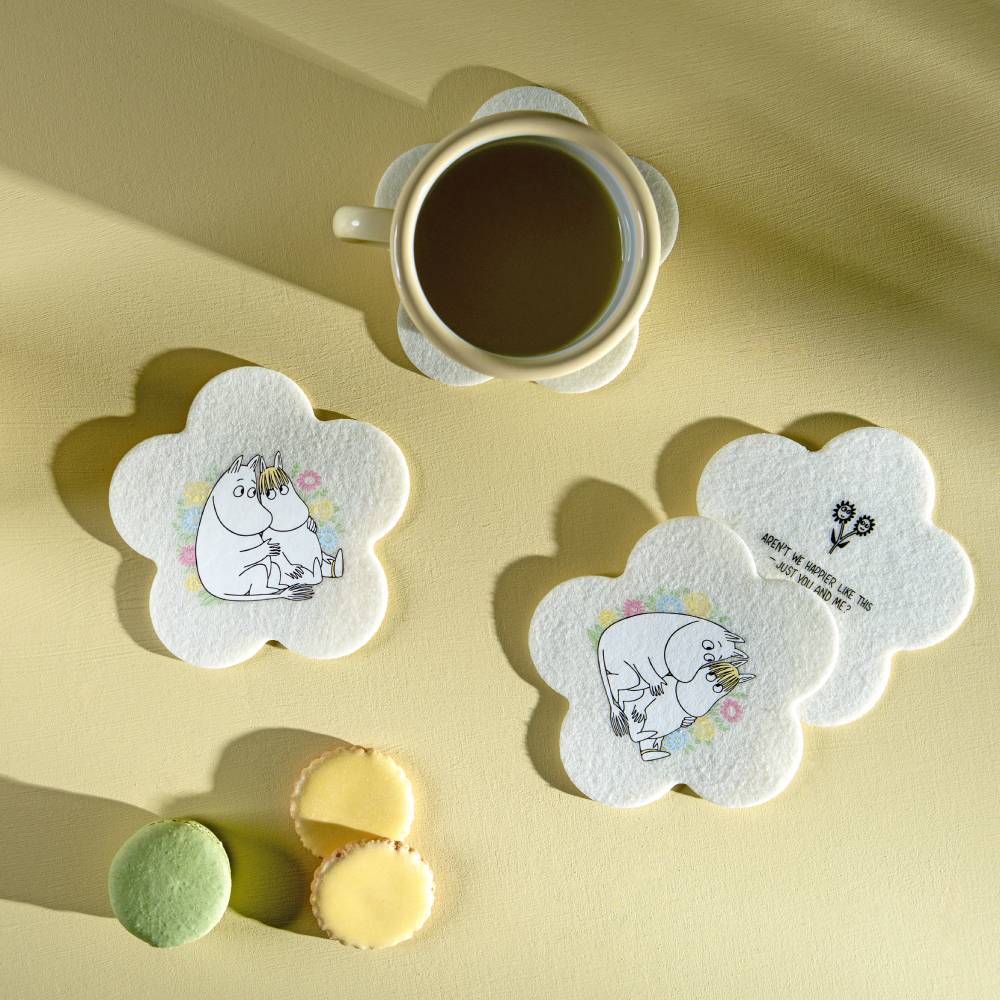 Moomin Flowers Mug White 3,7dl - Image 6
