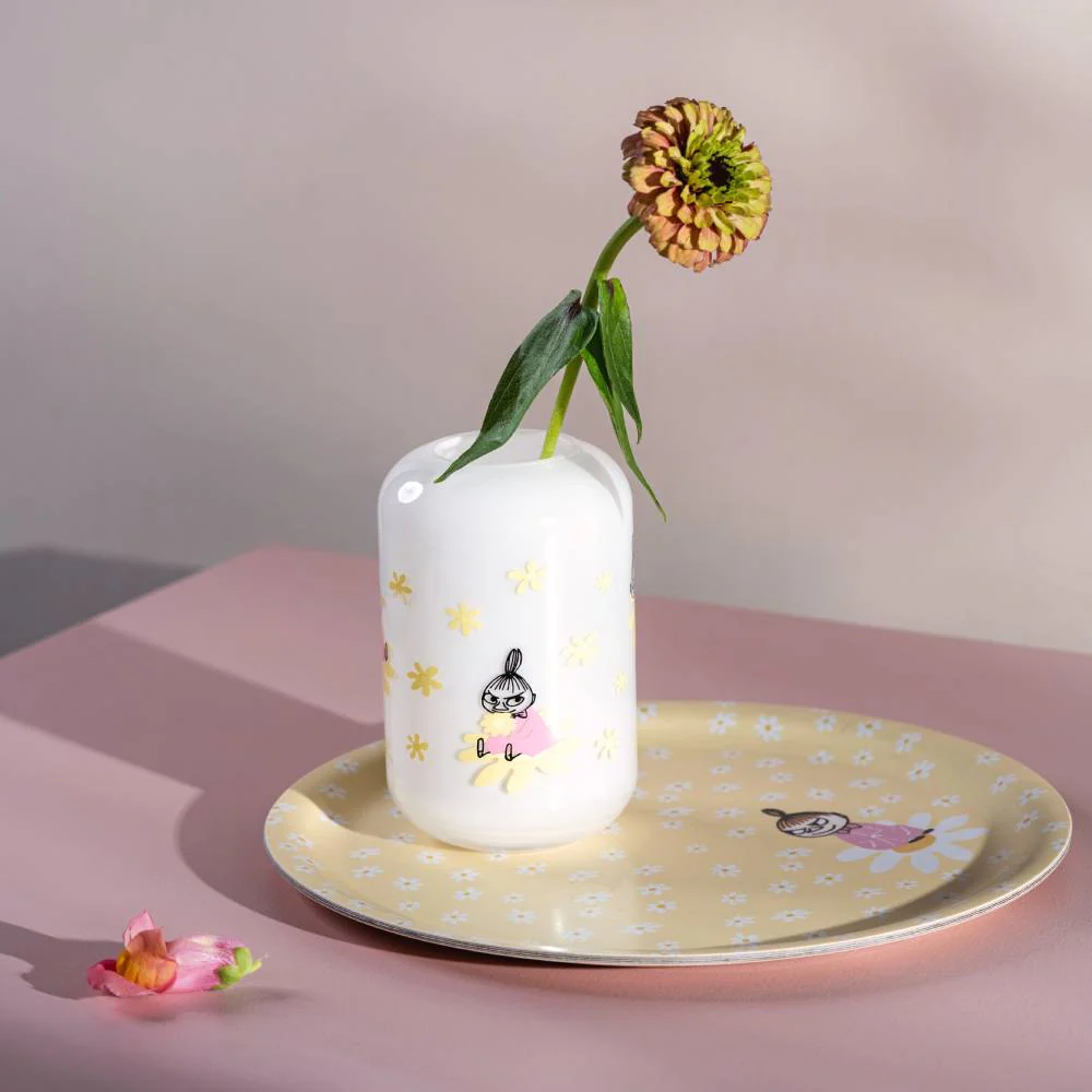 Moomin Flowers Tray Yellow Ø25cm - Image 5
