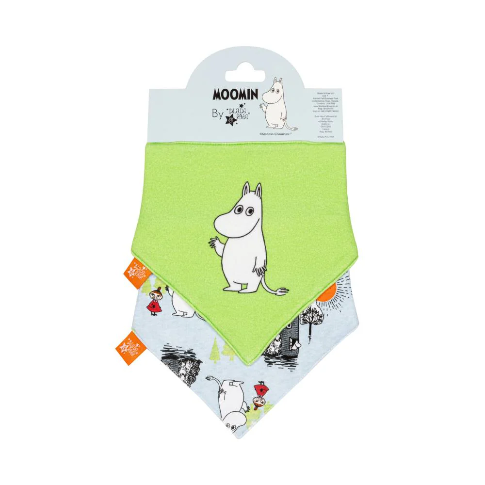 Moomin Free To Explore Bib 2-pack - Image 2