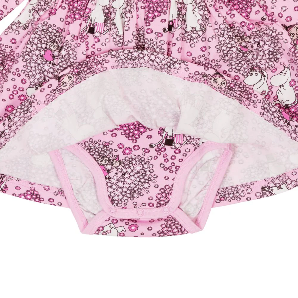 Moomin Friends Bodysuit Dress Pink - Image 3