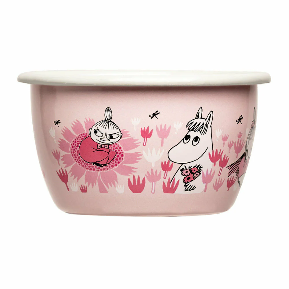Moomin Girls Bowl 3dl Pink - Image 2