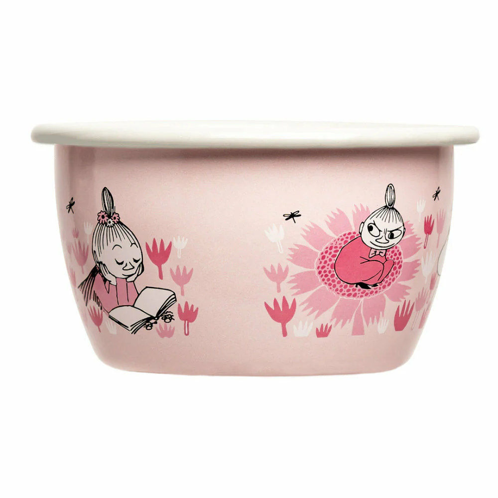 Moomin Girls Bowl 3dl Pink - Image 3