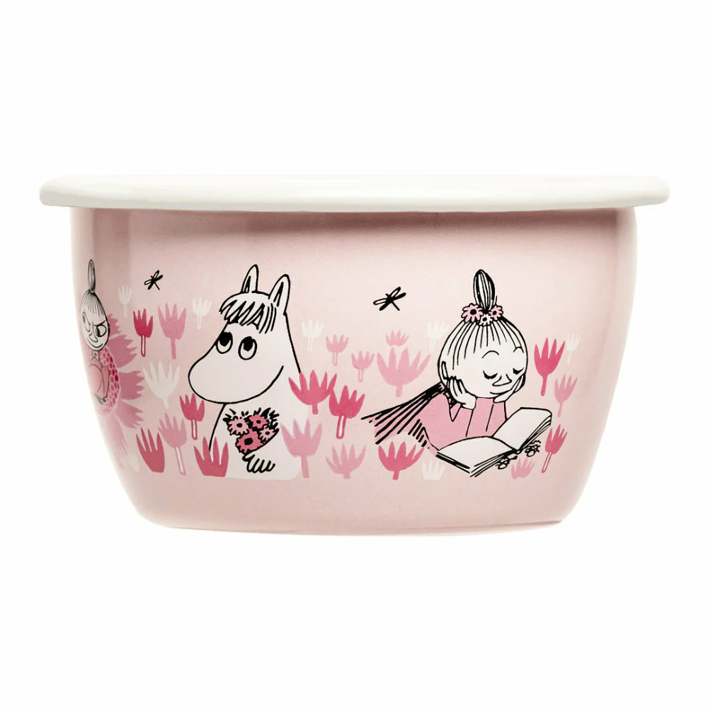 Moomin Girls Bowl 3dl Pink - Image 4