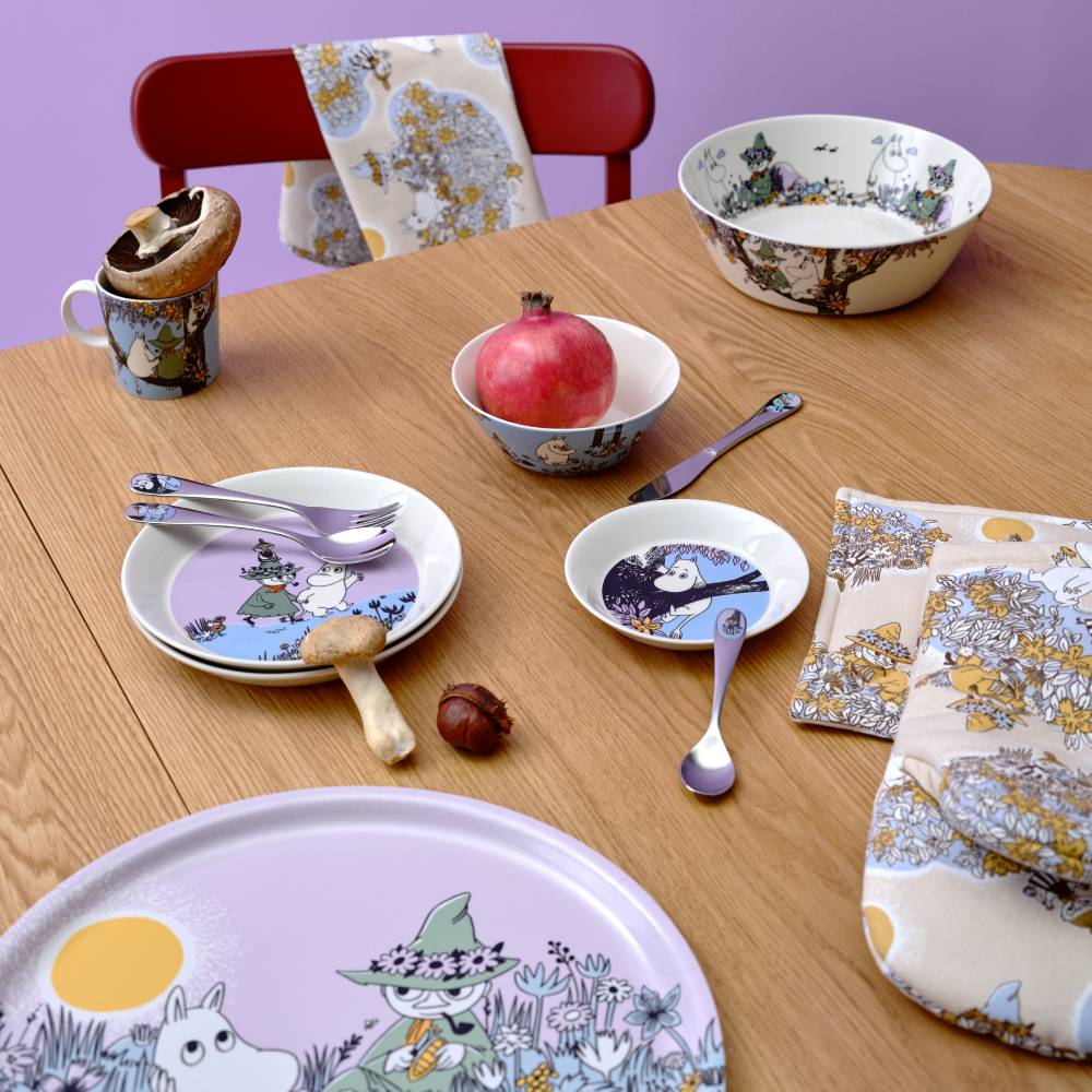 Moomin Friends Forever Plate 19cm - Image 3