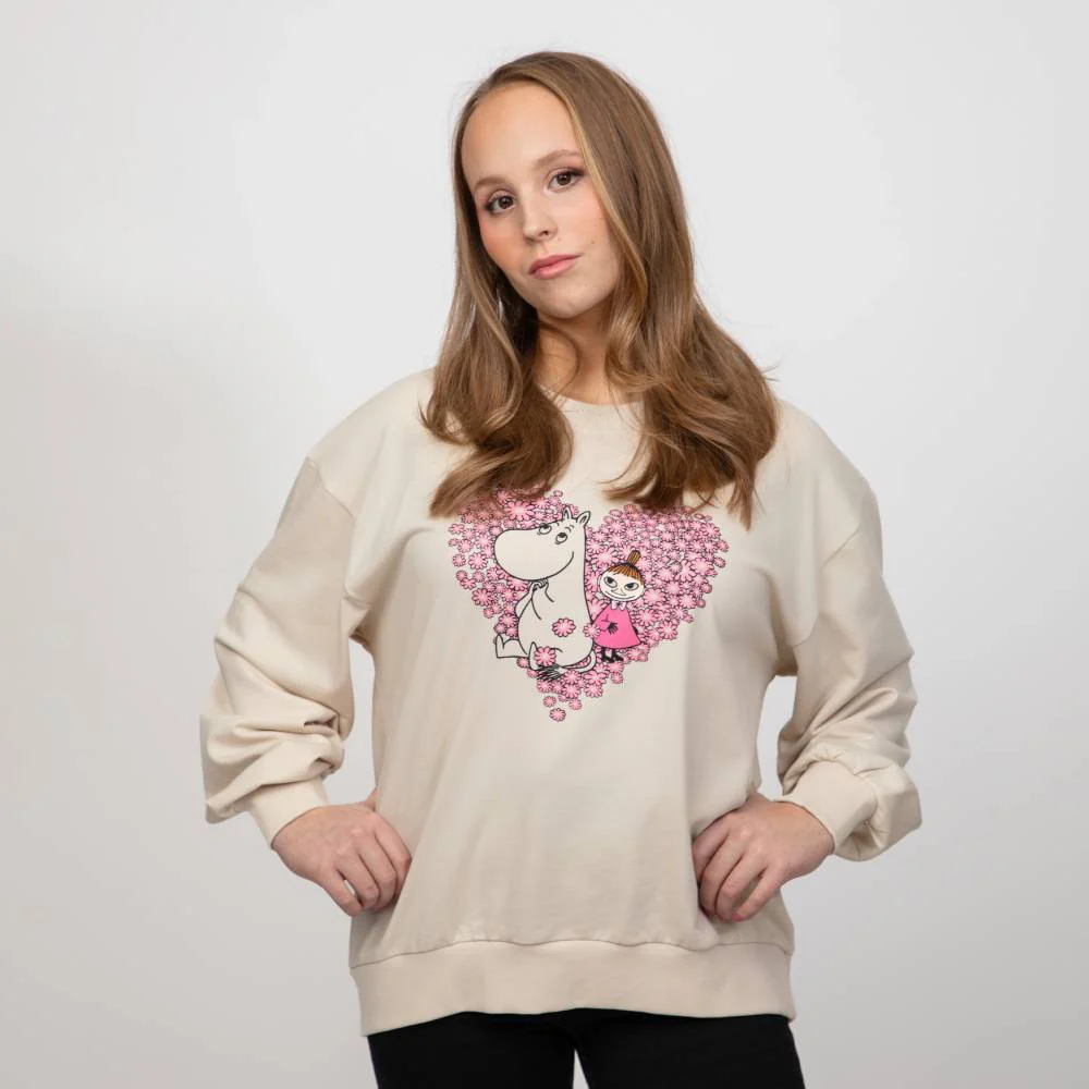 Moomin Friends Sweatshirt Putty
